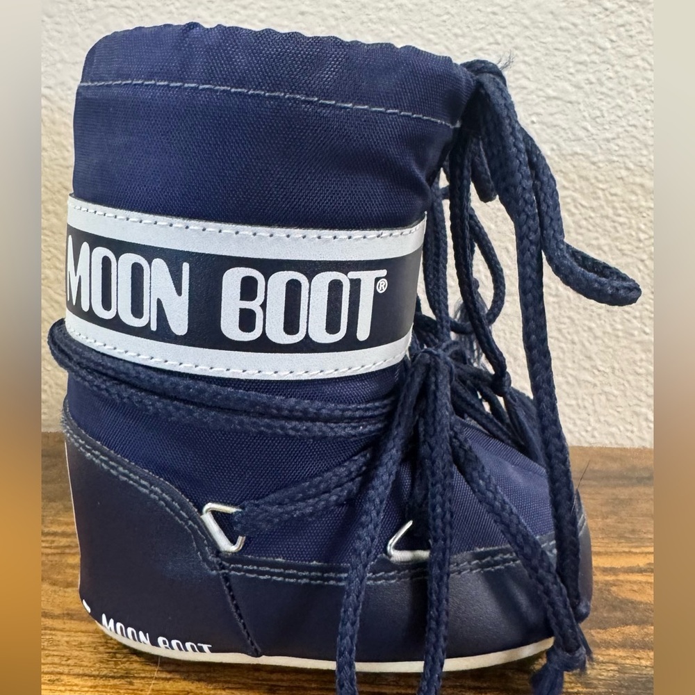 Blue Infant Moon Boots